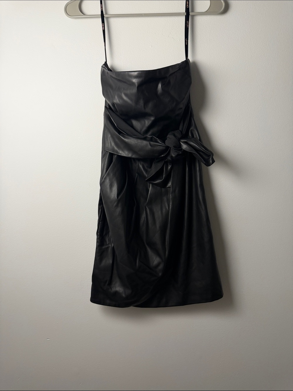 NWT Liu Jo Strapless Mini Dress in Black / XS